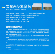 巖棉夾芯復(fù)合板